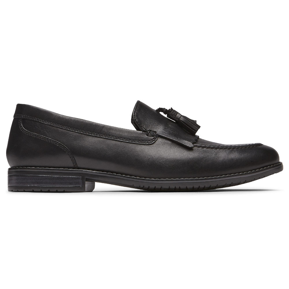 Rockport Loafers Herre Svart - Style Purpose 3 Tassel - LEAX54718